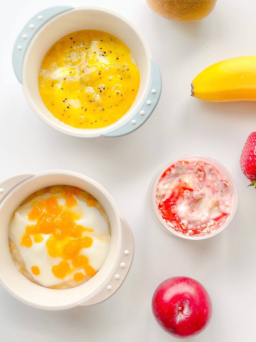 Homemade Baby Yogurt Three Combinations LITTOES