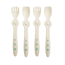 Load image into Gallery viewer, Stay Clean Spoon and Fork Blue
