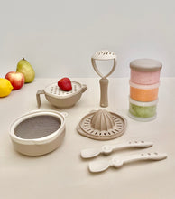 Load image into Gallery viewer, Baby Food Maker with Storage and Spoons Beige
