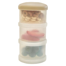 Load image into Gallery viewer, Baby Food Storage Stackable Beige
